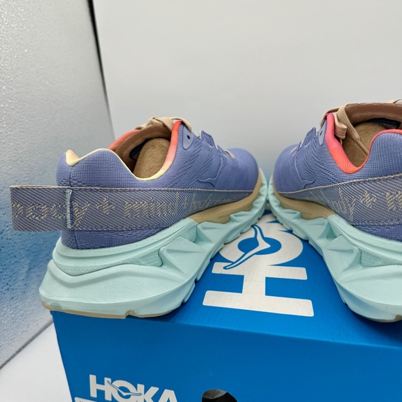 NWT Hoka Elevon 2 Running Shoes Mental Health Sneakers Unisex Purple Blue Glass - Picture 15 of 16